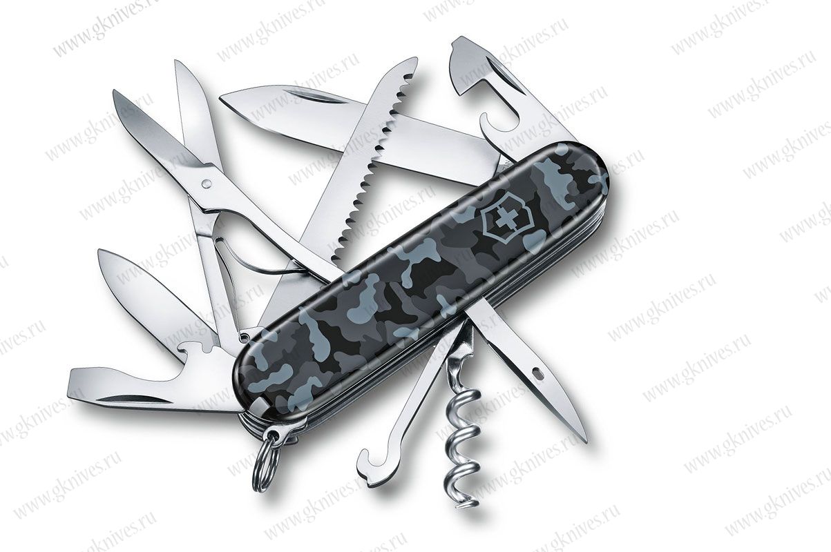 Нож Victorinox 1.3713.942 Huntsman Navy Camouflage