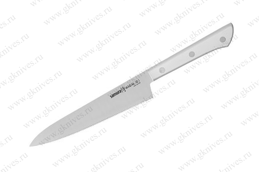Нож кухонный серрейтор Harakiri Samura SHR-0024W арт.0609.06
