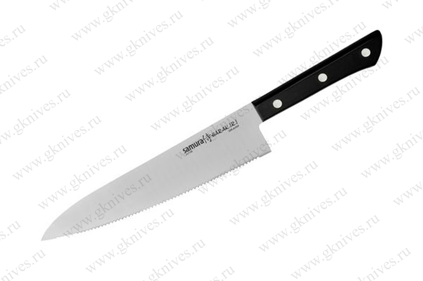 Шеф нож серрейтор Harakiri Samura SHR-0086B арт.0609.07