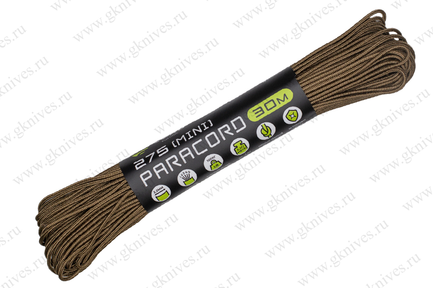 Паракорд 275 (мини) CORD nylon 30м RUS (coyote) арт.0629.81