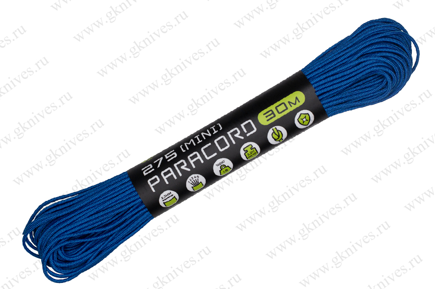 Паракорд 275 (мини) CORD nylon 30м RUS (blue) арт.0629.78