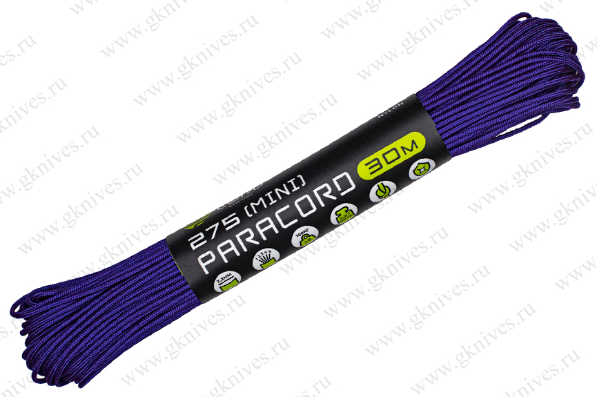Паракорд 275 (мини) CORD nylon 30м RUS (purple) арт.0629.95