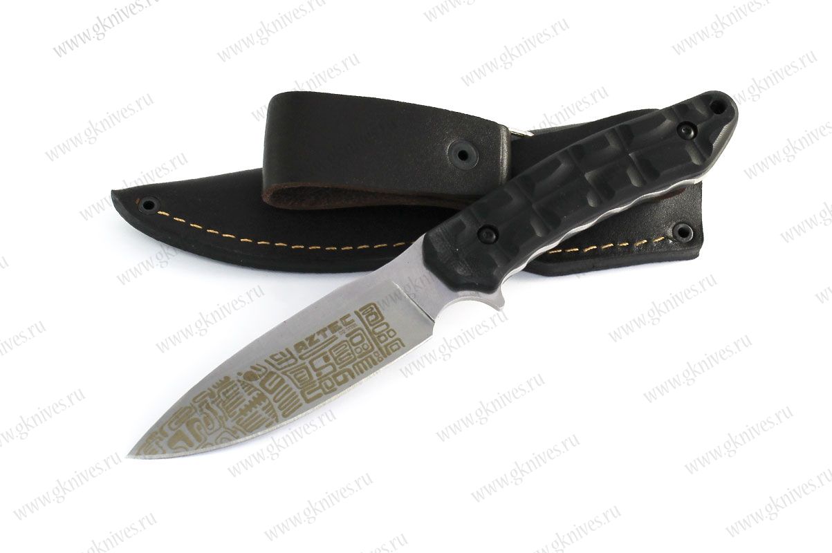 Туристический нож Aztec D2 StoneWash
