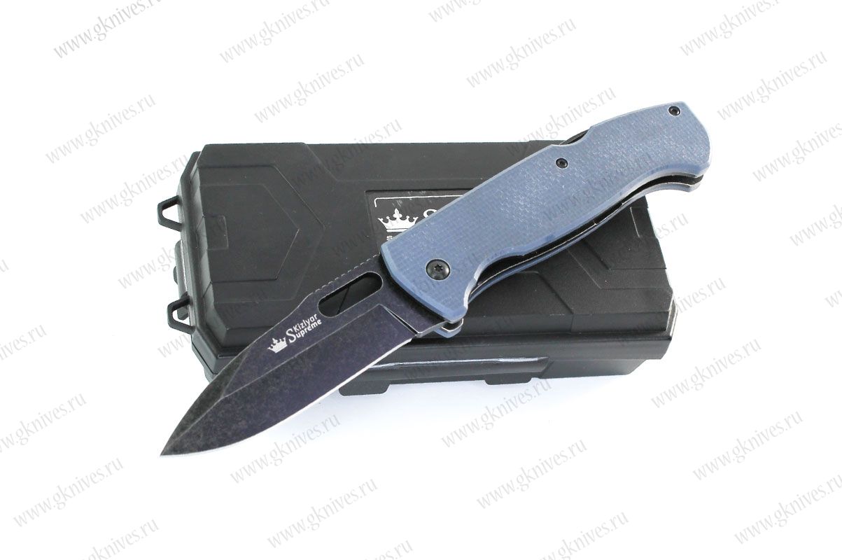 Складной нож Ute 440C BlackWash Gray