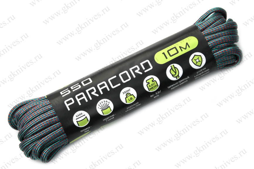 Паракорд 550 CORD nylon 10м RUS (chameleon) арт.0629.172