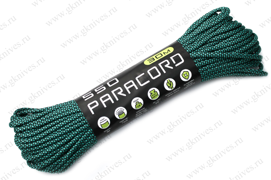 Паракорд 550 CORD nylon 30м RUS (emerald snake) арт.0629.177