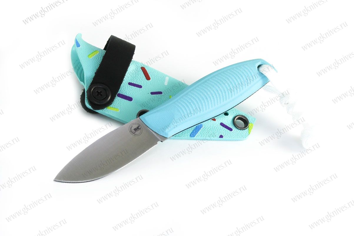 Нож Колибри XS сталь AUS10co, рукоять G10 тиффани арт.2482026