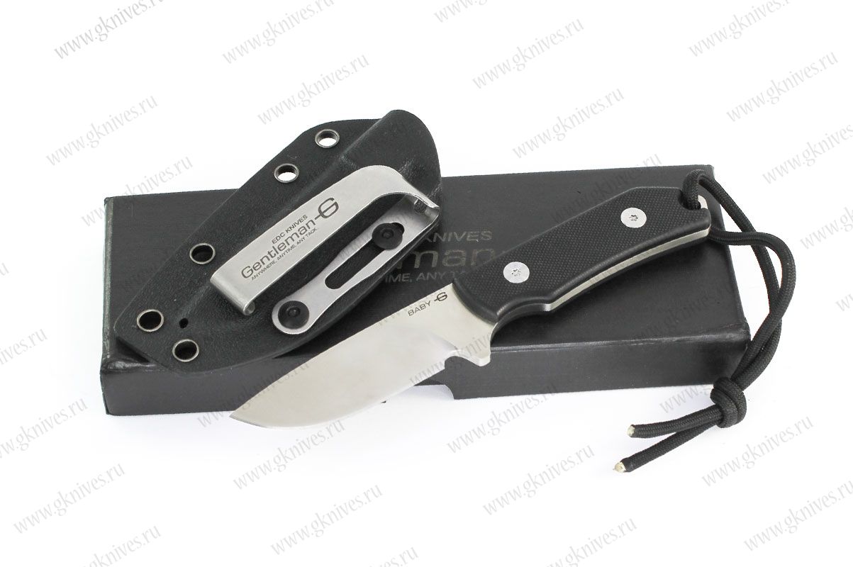 Нож Gentleman Knives Малыш / Baby черный арт.0777.33