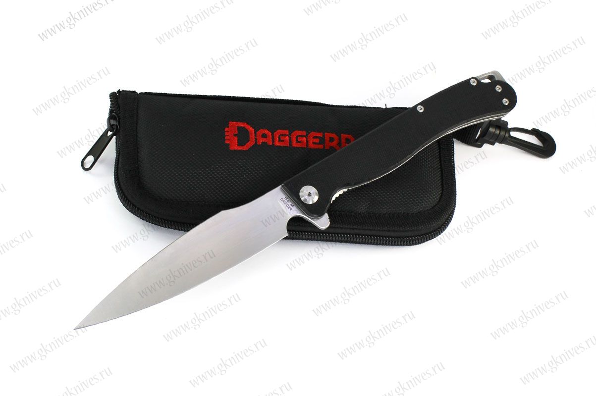 Нож складной Daggerr Кондор / Condor черный, светлый клинок