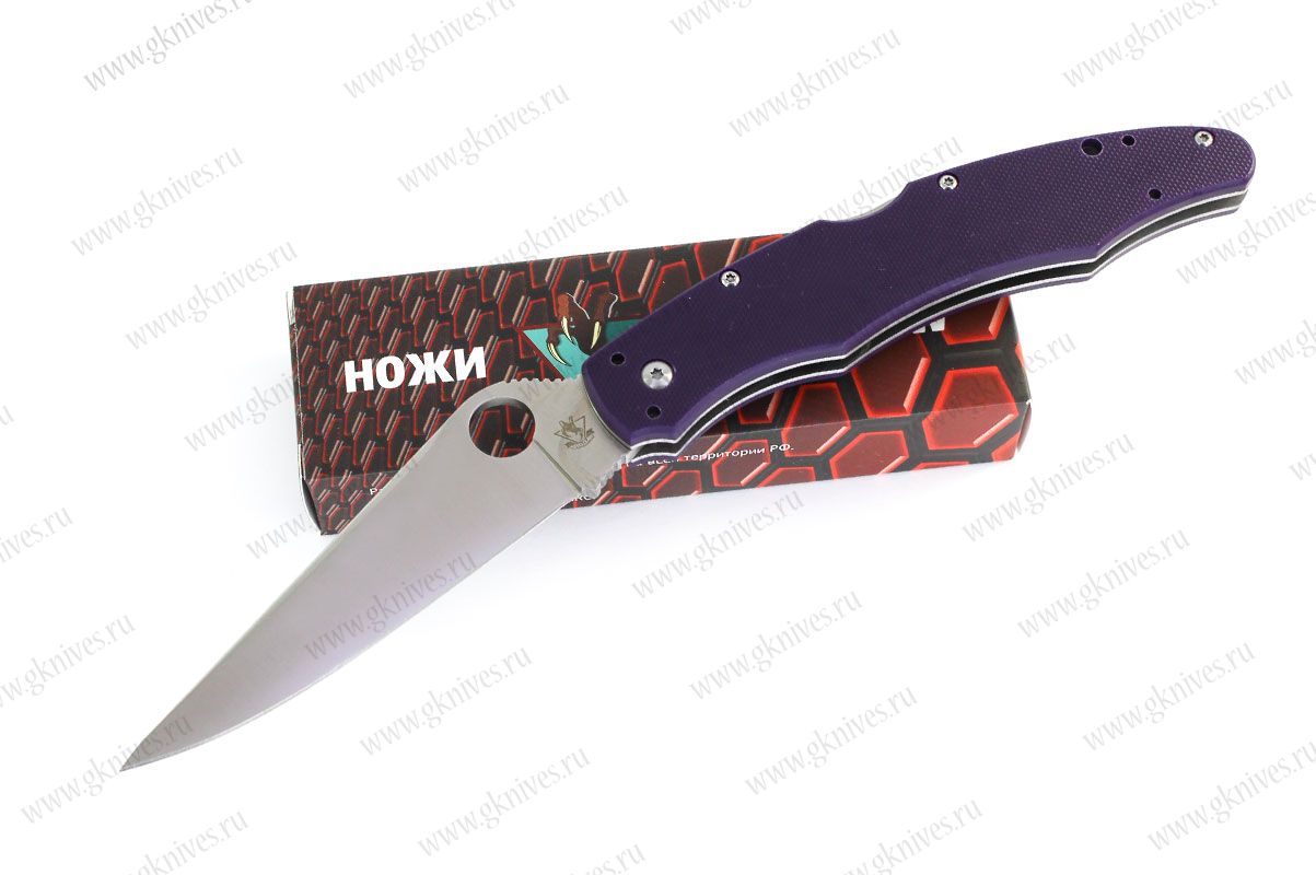 Нож складной Steelclaw Коп-04 Фиолетовый