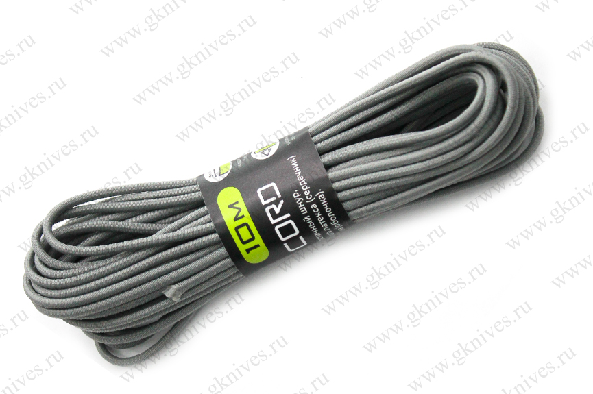 Паракорд Elastic Nylon Shock 3мм (10м Grey) арт.0629.227
