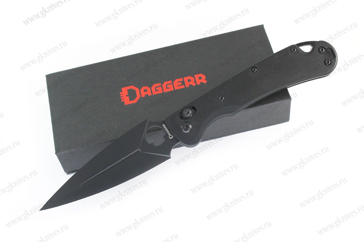 Нож складной Daggerr Стрела / Arrow тонкий, черный арт.2832026