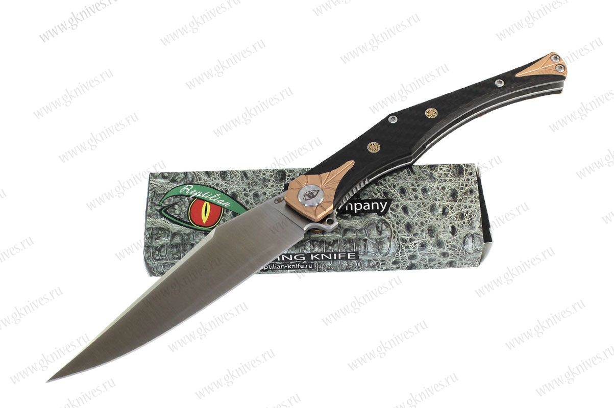Нож складной Reptilian Идальго-М390-L лимитка арт.0947.221