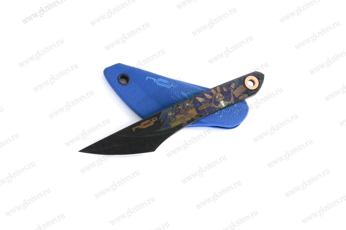 Нож туристический KOI киридаши N.C.Custom Ну, погоди! Союзмультфильм арт.0440.59