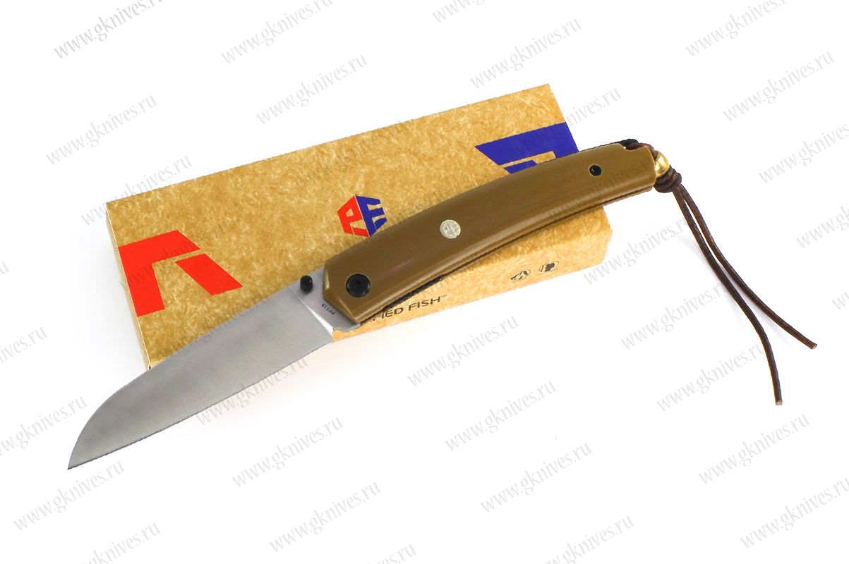 Складной нож Petrified Fish Patte PF719 BRS арт.0668.112