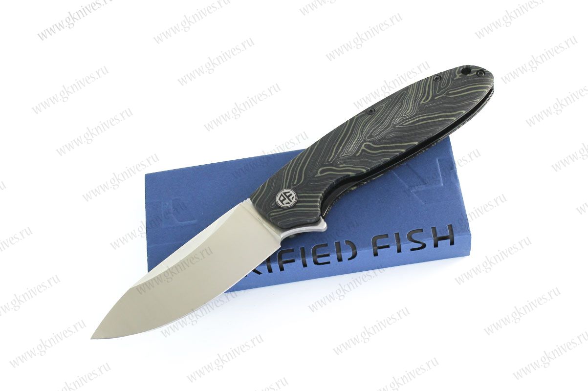 Складной нож Petrified Fish Terra PFB01 GRDMS арт.0668.122