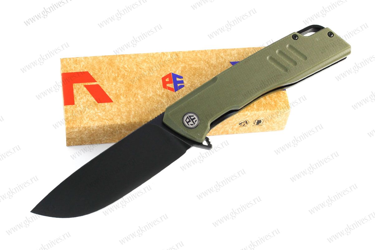 Складной нож Petrified Fish Loco PFB02 GRDW арт.0668.49