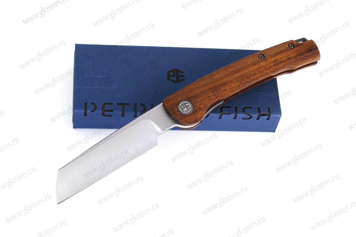 Складной нож Petrified Fish Scholar PFE04 BUWO