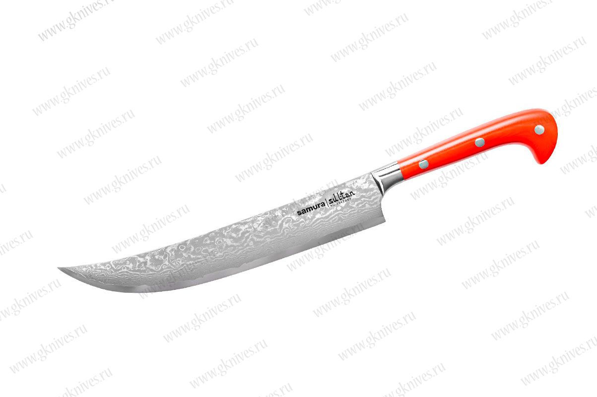 Нож для нарезки слайсер Samura Sultan SU-0045DBR