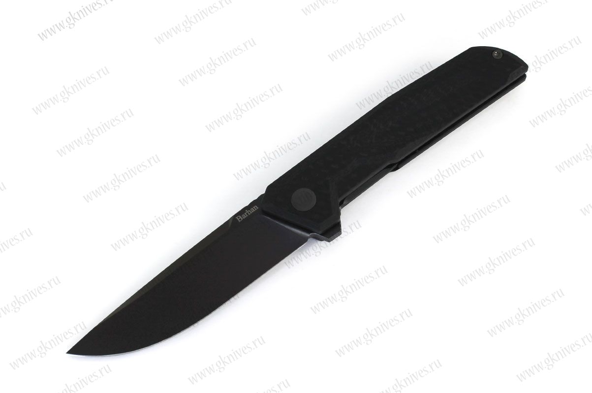 Складной нож Barhan-B T10S PVD Carbon G10