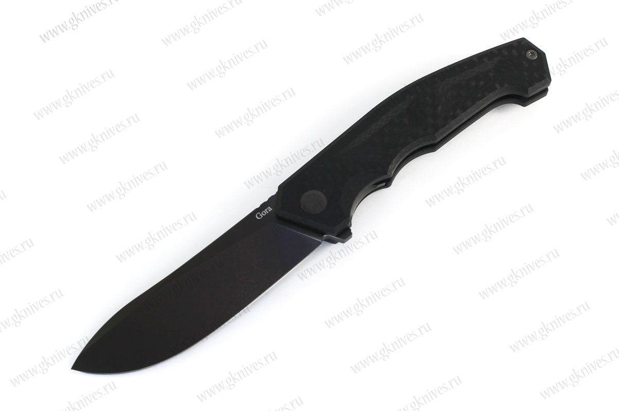 Складной нож Gora-B T10S PVD Carbon G10