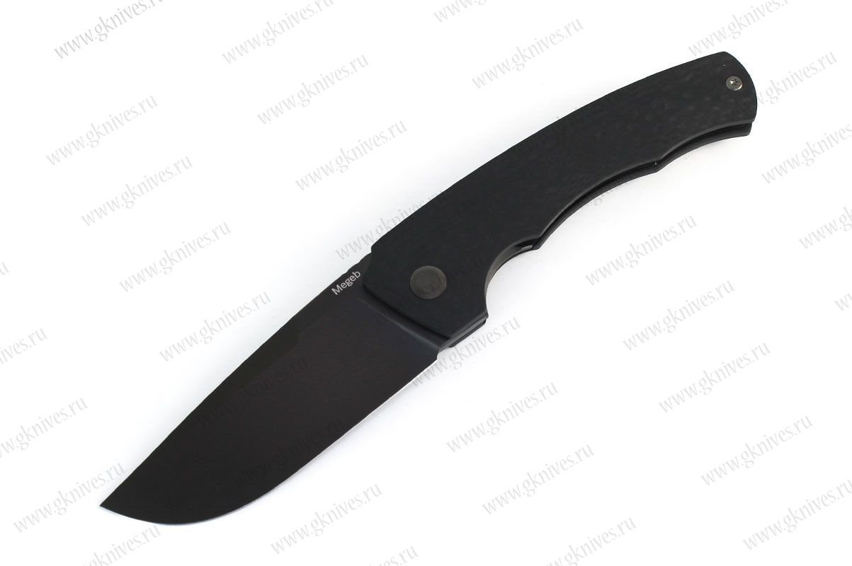 Складной нож Megeb-B T10S PVD Carbon G10