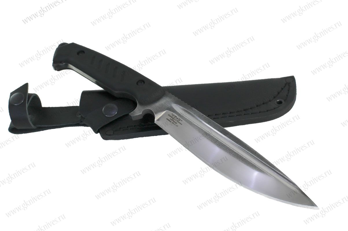 Нож Грач 65х13 Black эластрон арт.0947.168