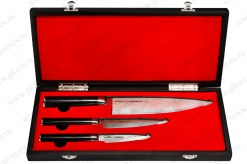 Набор из 3-х ножей в подарочной коробке Samura DAMASCUS SD-0220 арт.0609.180