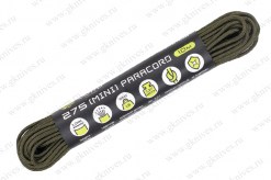 Паракорд 275 (мини) CORD nylon 10м RUS (army green) арт.0629.73