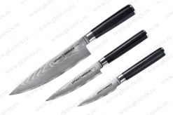 Набор из 3-х ножей Samura Damascus SD-0230 арт.0609.181