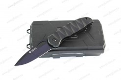 Складной нож Hero 440C Black Titanium