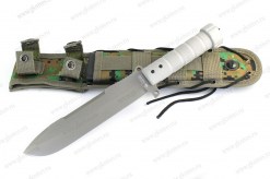 Нож выживания Survivalist X D2 TacWash Grey