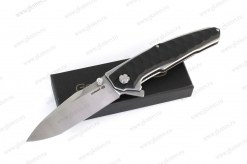 Нож складной Gentleman Knives Корсар / Corsair черный, светлый клинок