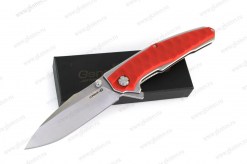 Нож складной Gentleman Knives Корсар / Corsair красный, светлый клинок