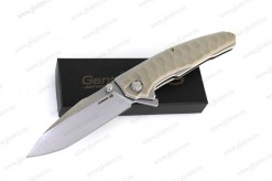 Нож складной Gentleman Knives Корсар / Corsair бежевый, светлый клинок