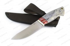 Нож Кайман M390 зуб мамонта кап клёна