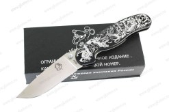 Нож складной Steelclaw Крыса Змея и Тигр алюминий лимитированная версия №1-№248