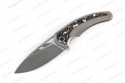Складной нож Whale M390 Nebula carbon
