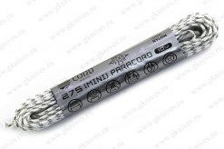 Паракорд 275 (мини) CORD nylon 10м RUS световозвращающий (white) арт.0629.209