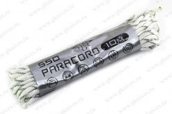 Паракорд 550 CORD nylon 10м RUS световозвращающий (white) арт.0629.199