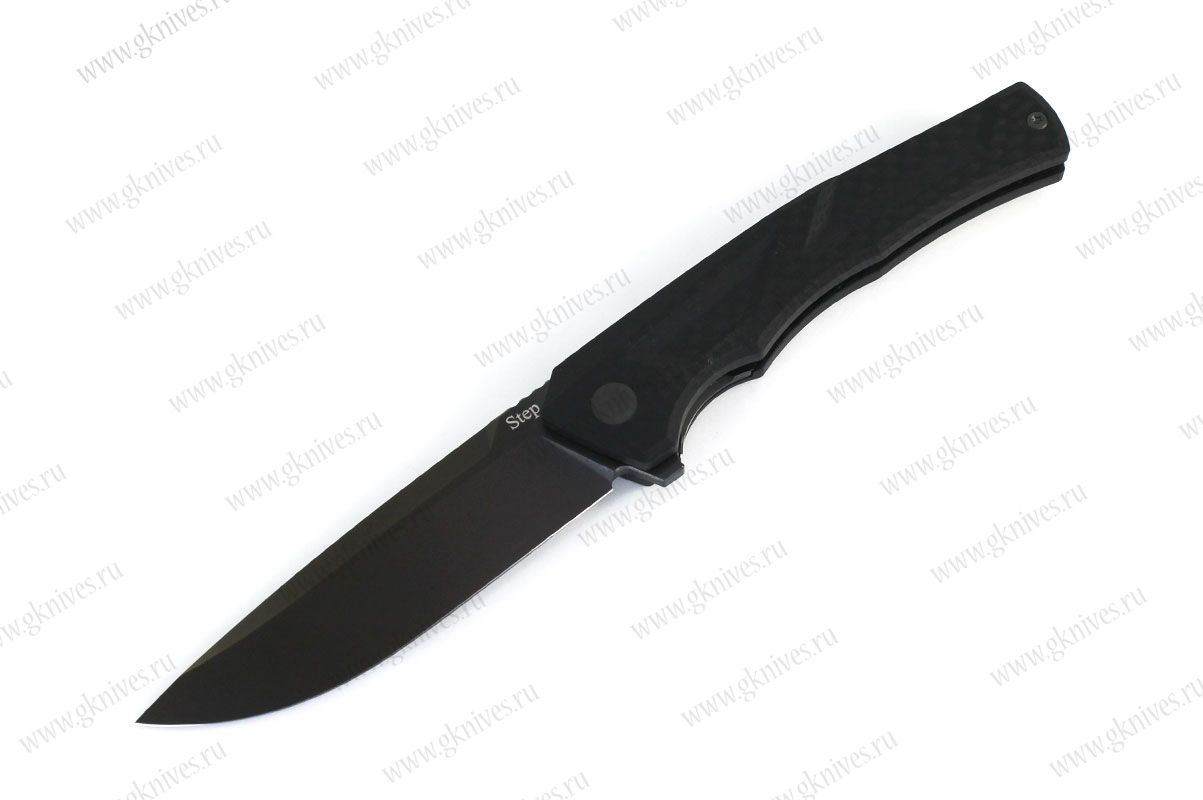 Складной нож Step-B T10S PVD Carbon G10