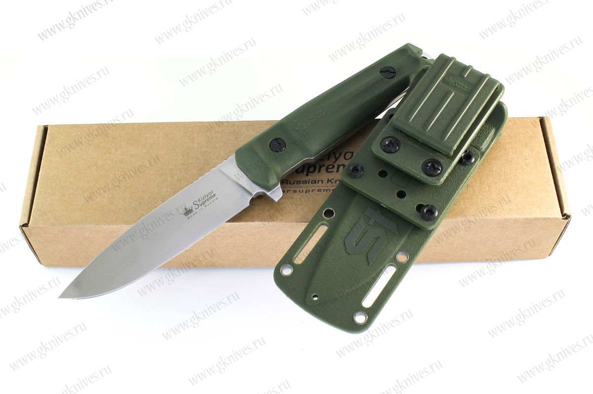 Тактический нож Sturm AUS-8 StoneWash Олива
